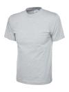 UC301 Workwear T shirt Heather Grey colour image